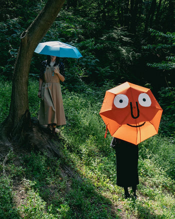 NouNou Face Umbrella Orange