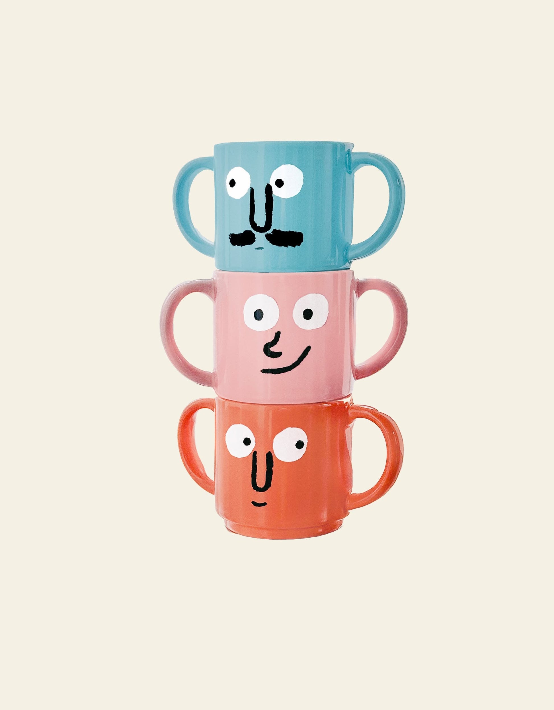 NouNou Friends Mug Pink
