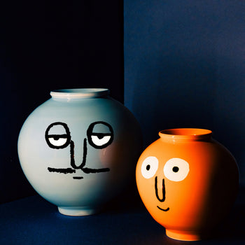 NouNou Moon Vase Blue