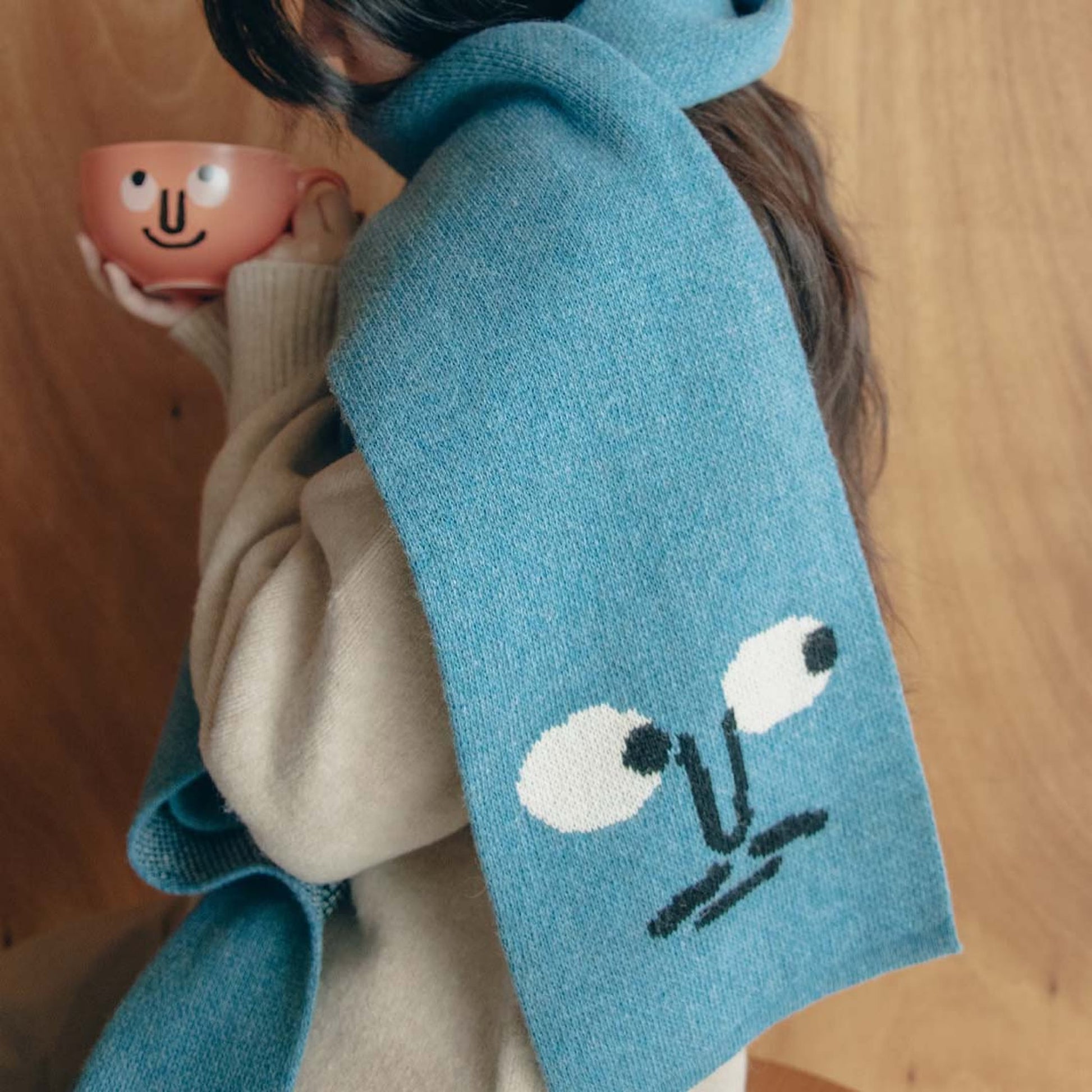 NouNou Muffler Blue