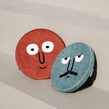 NouNou Stool Cushion Orange