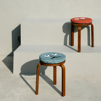 NouNou Stool Cushion Orange