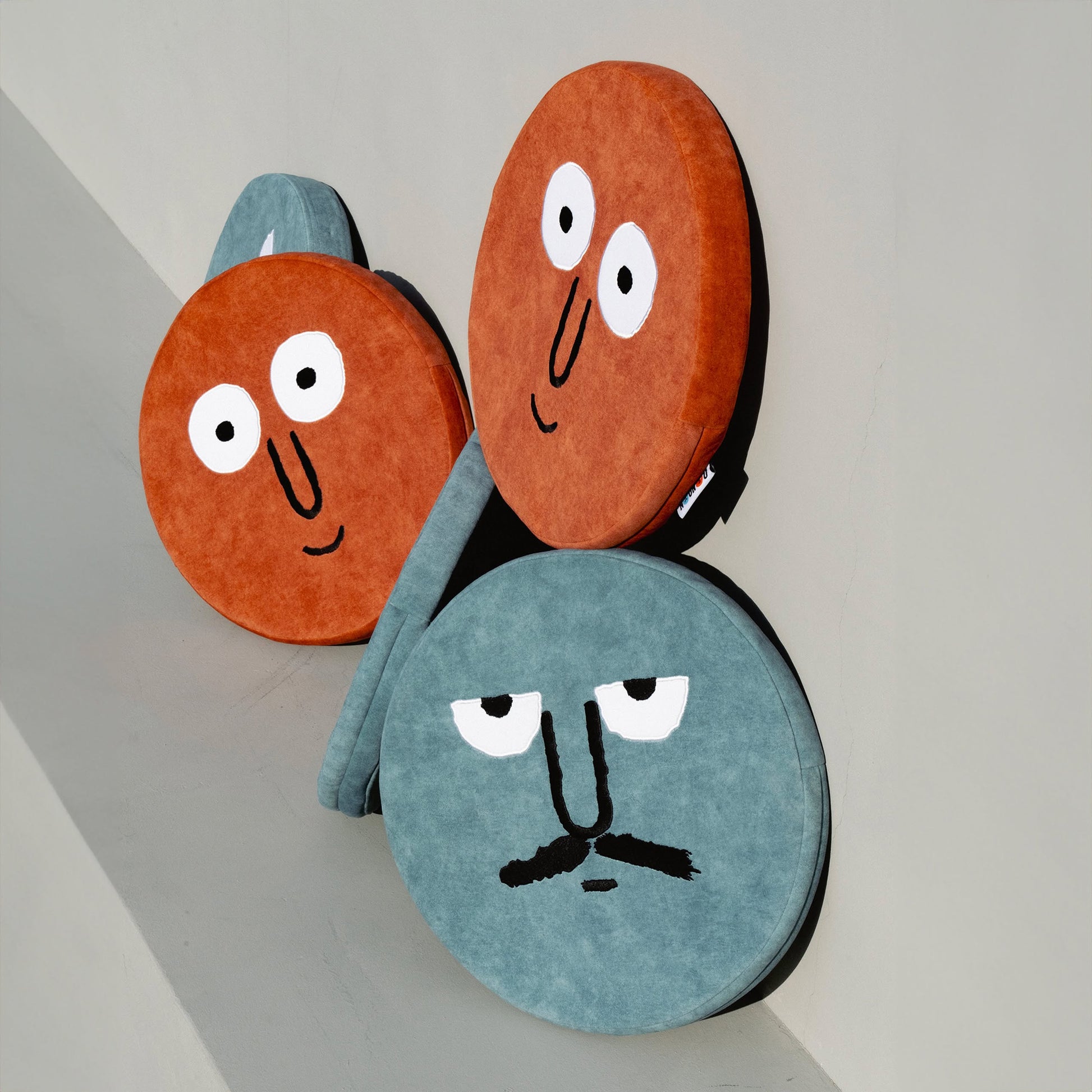 NouNou Stool Cushion Orange