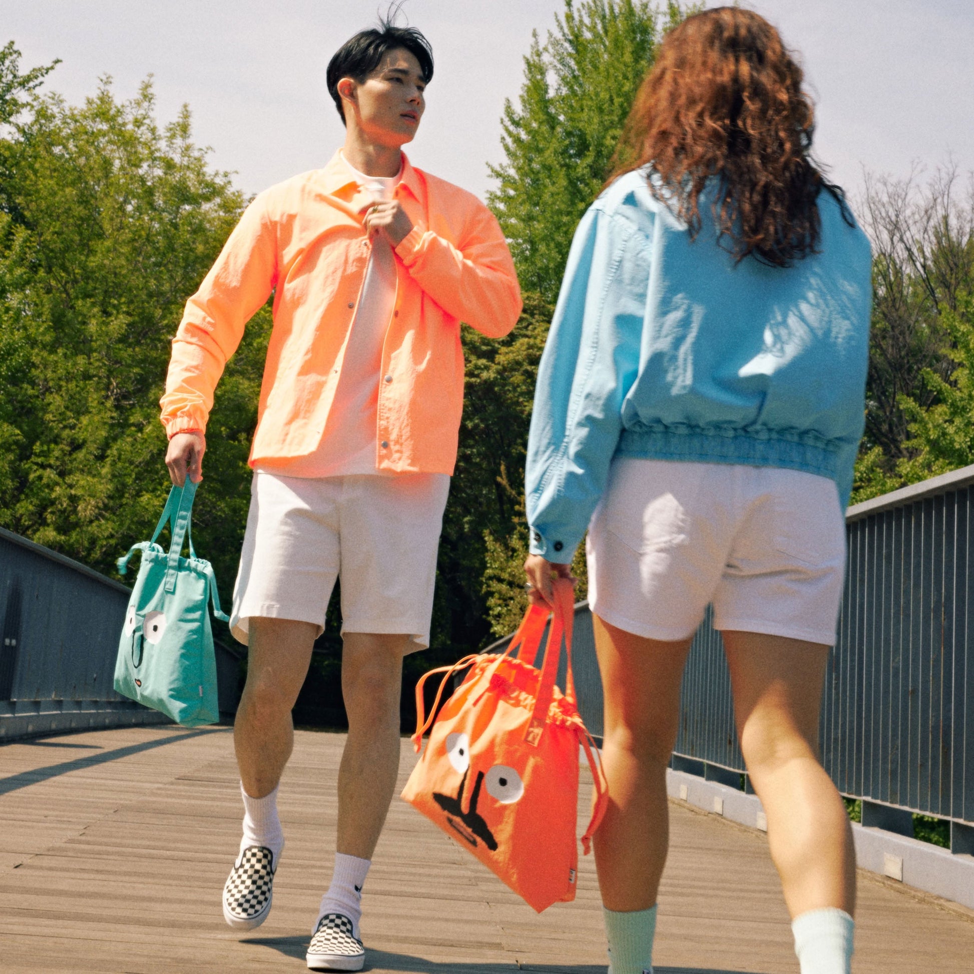 NouNou Swimming Bag Coral