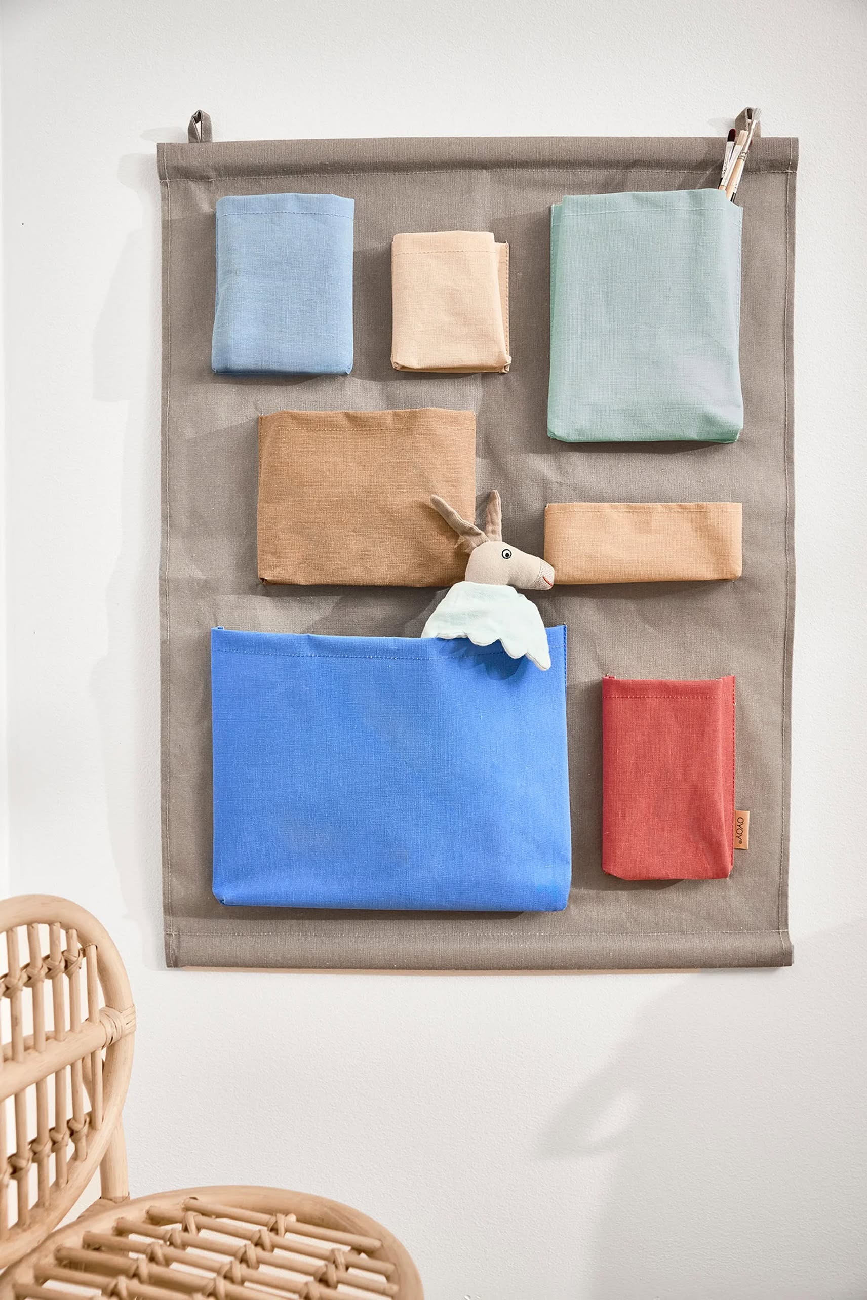 OYOY Living Design Saga Wall Storage Blue