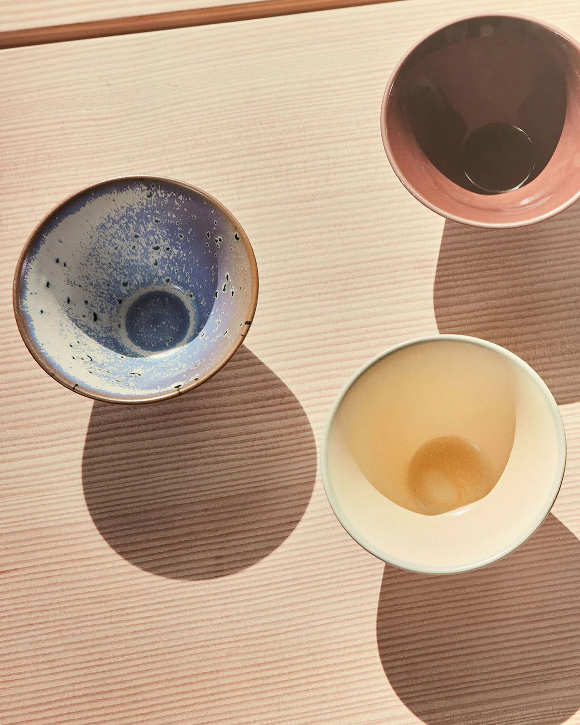 OYOY Living Design Yuka Bowl Set of 3 Dark Terracotta