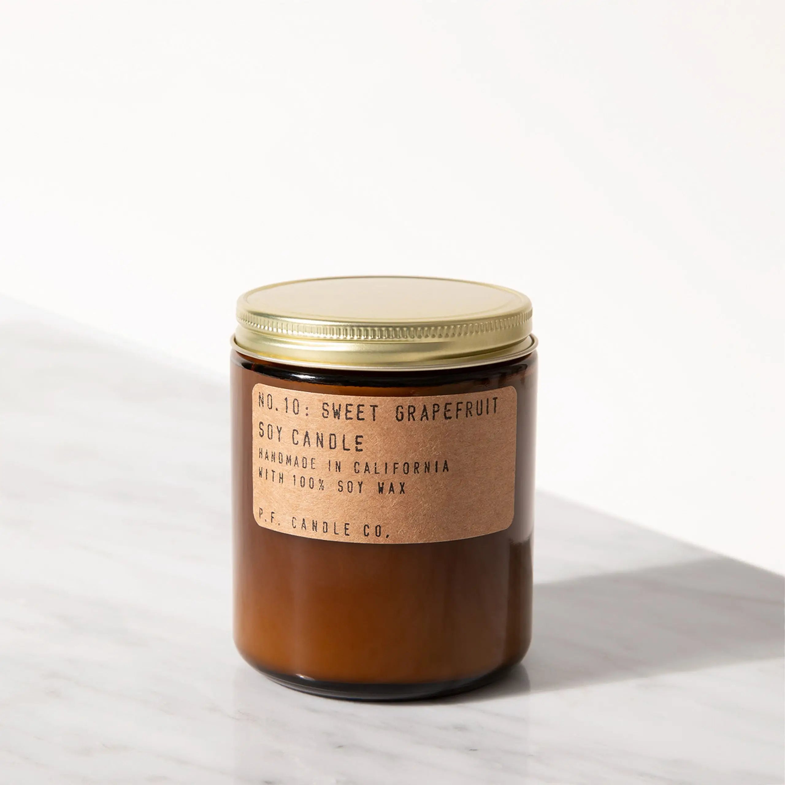 P.F. Candle Co. No. 10 Sweet Grapefruit 7.2 oz Soy Candle