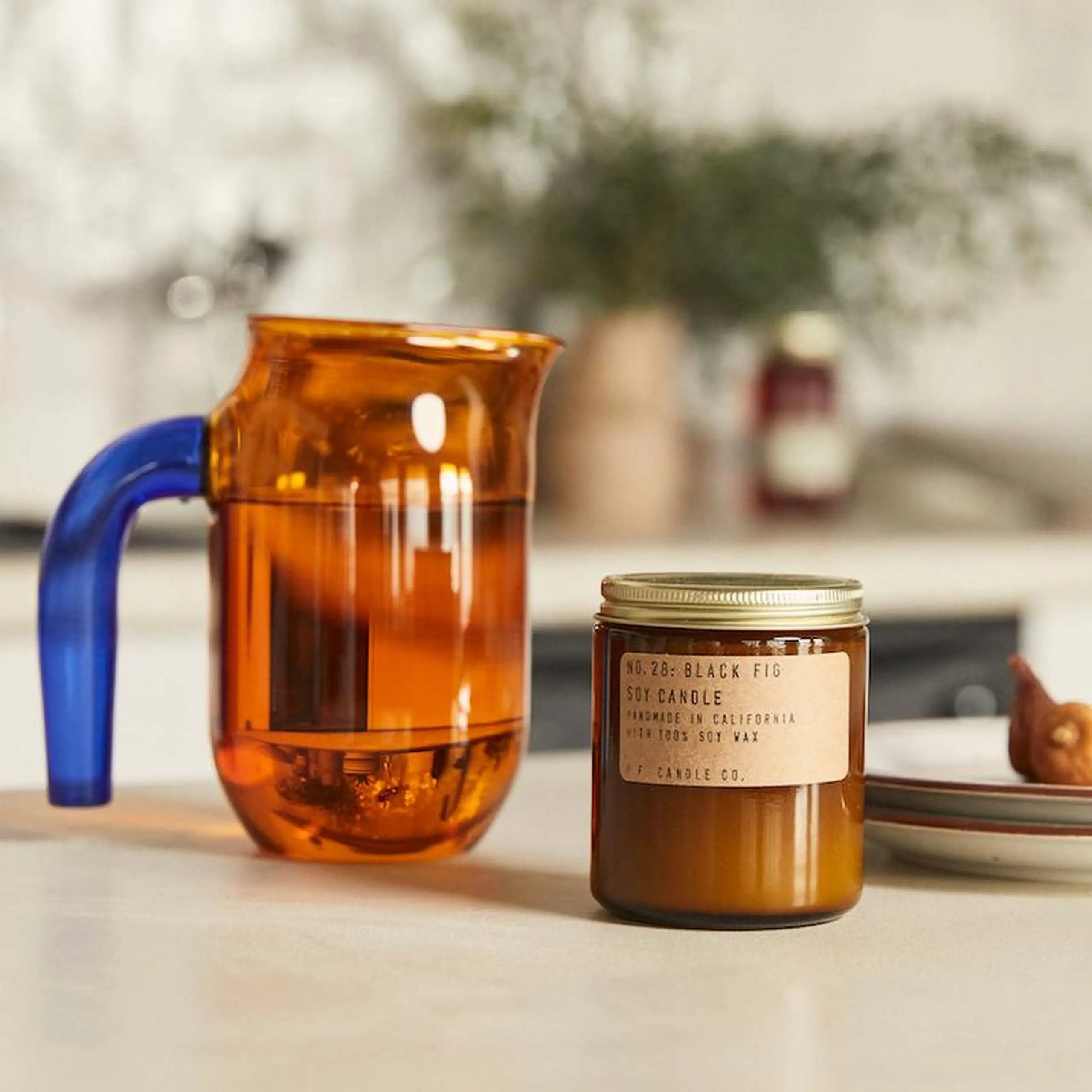 P.F. Candle Co. No. 28 Black Fig 7.2 oz Soy Candle