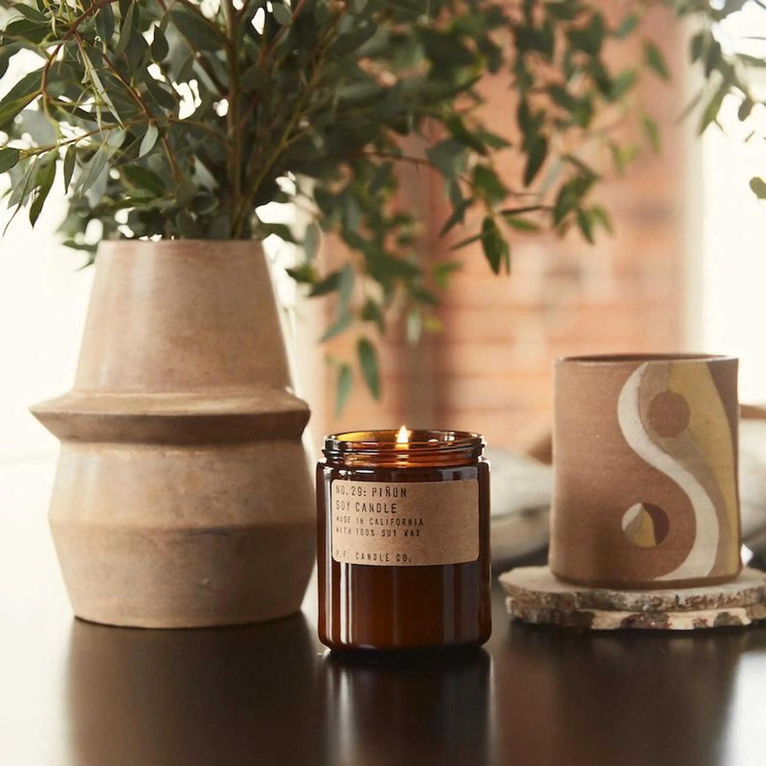 P.F. Candle Co. No. 29 Piñon 7.2 oz Soy Candle
