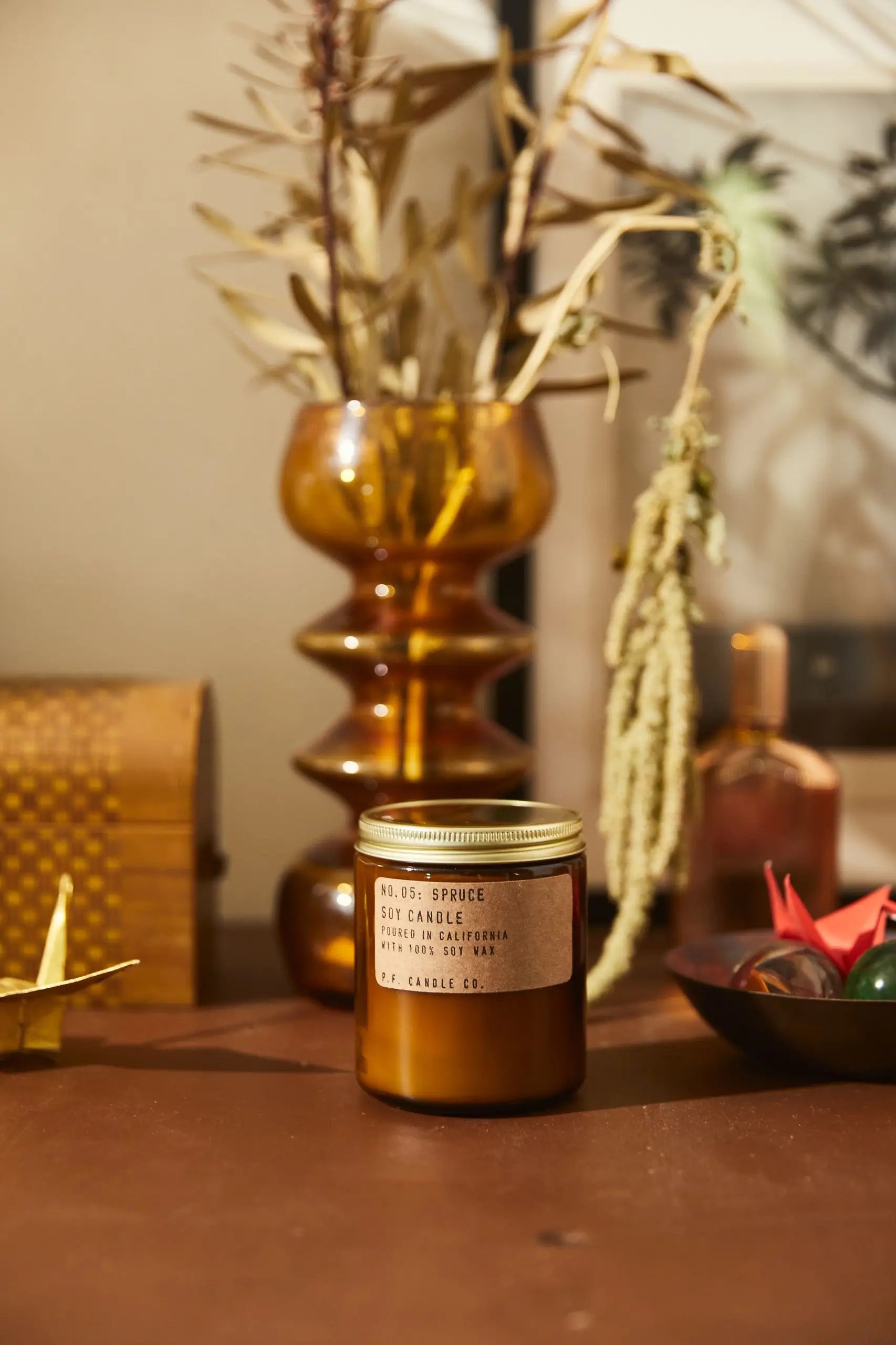 P.F. Candle Co. Spruce 7.2 oz Soy Candle