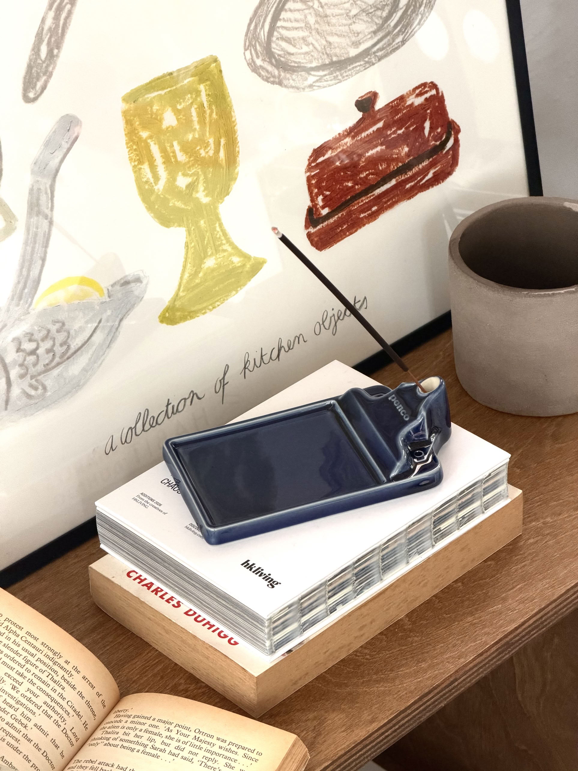 Penco Incense Holder Navy
