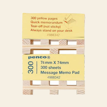 Penco Memo Block on Pallet Don't Forget
