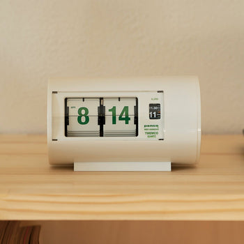 Penco Penco x TWEMCO Desk Clock White