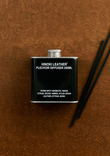 Pleuvoir Hinoki Leather Diffuser 200ml
