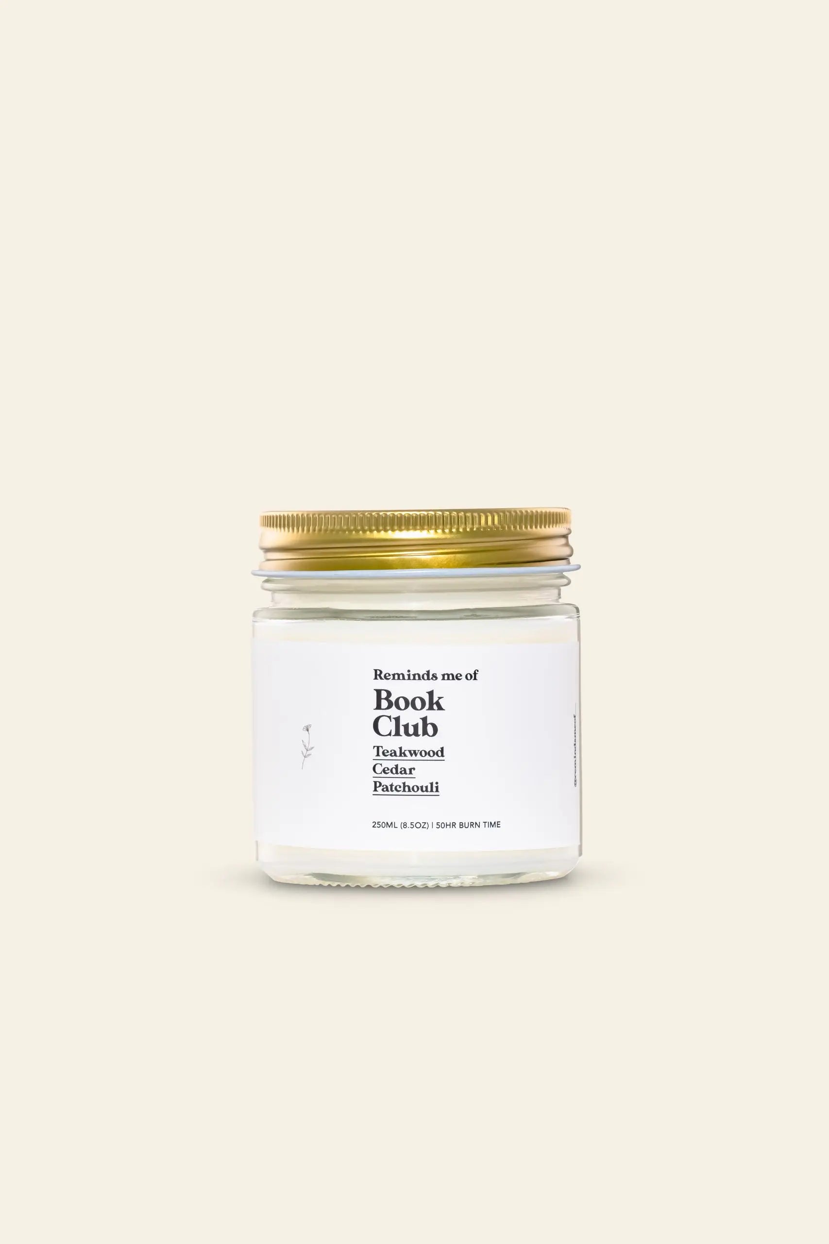Reminds Me Of Book Club Candle Candle