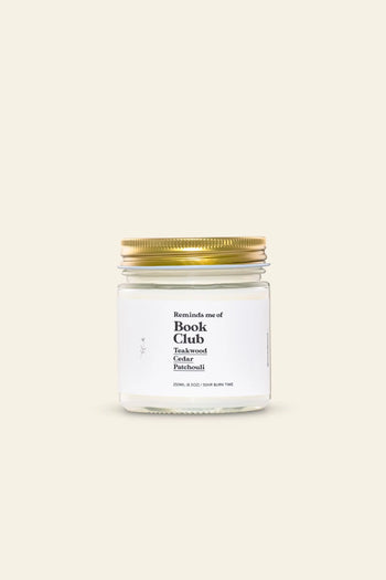 Reminds Me Of Book Club Candle Candle