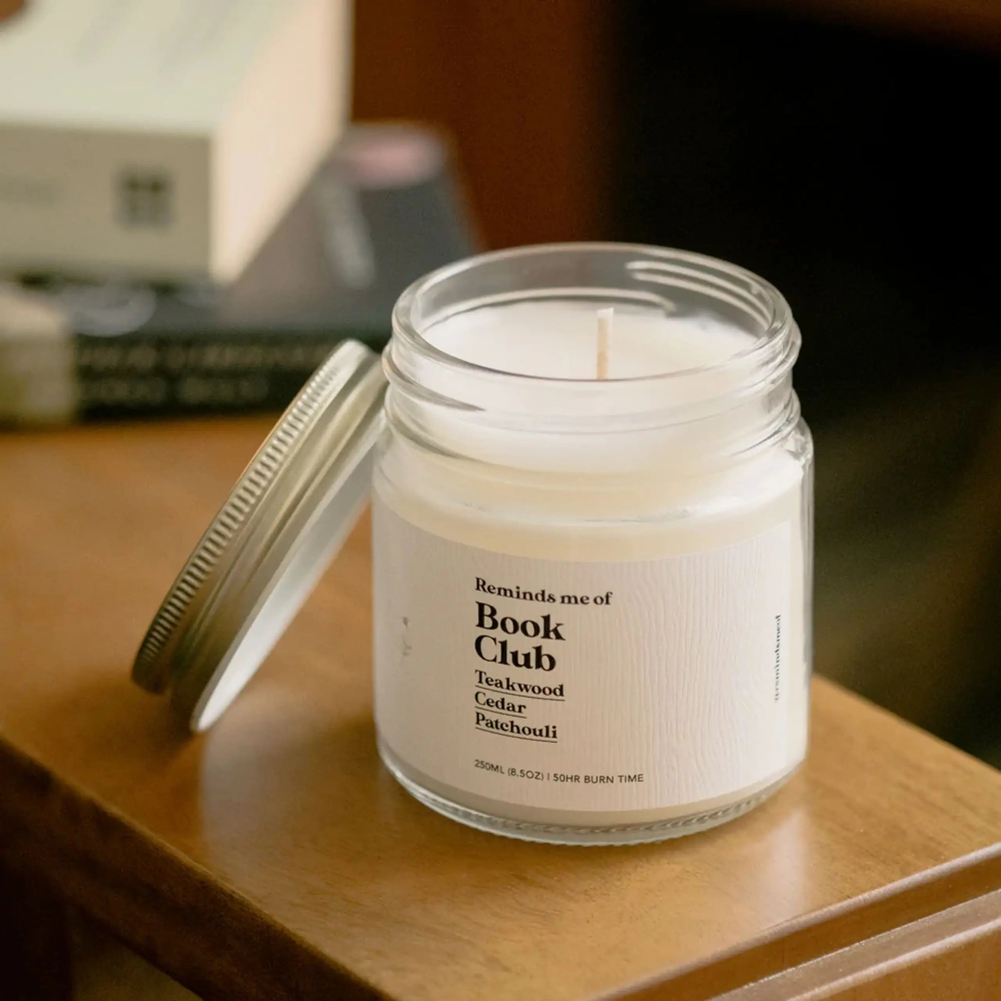 Reminds Me Of Book Club Candle Candle