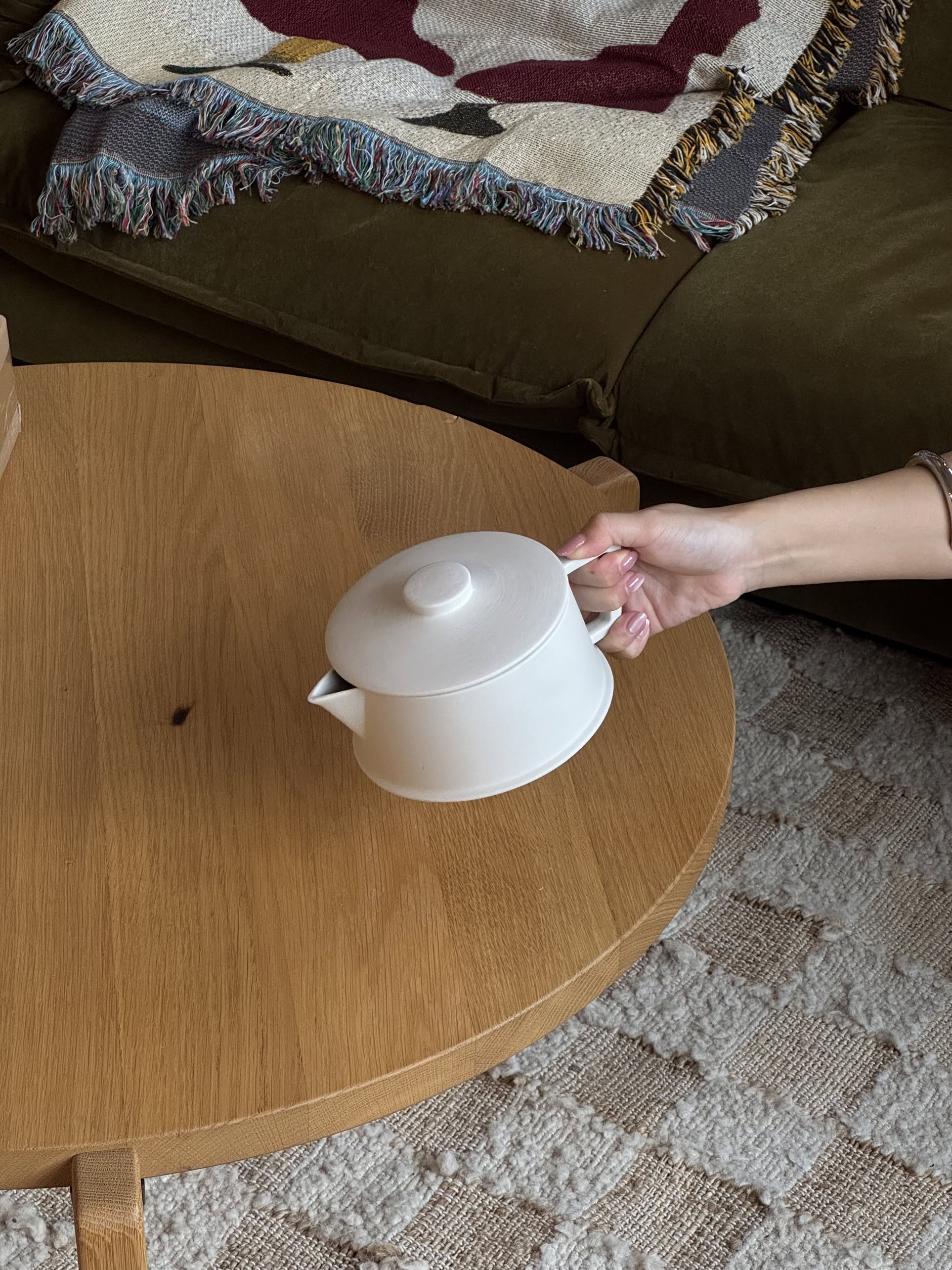 Serax Dune Teapot Alabaster