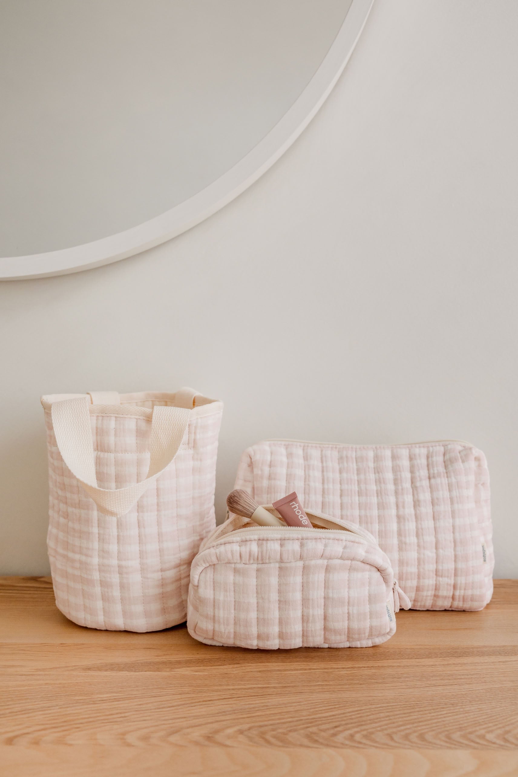 Soft Spot Soft Mini Loaf Pouch Rosewater