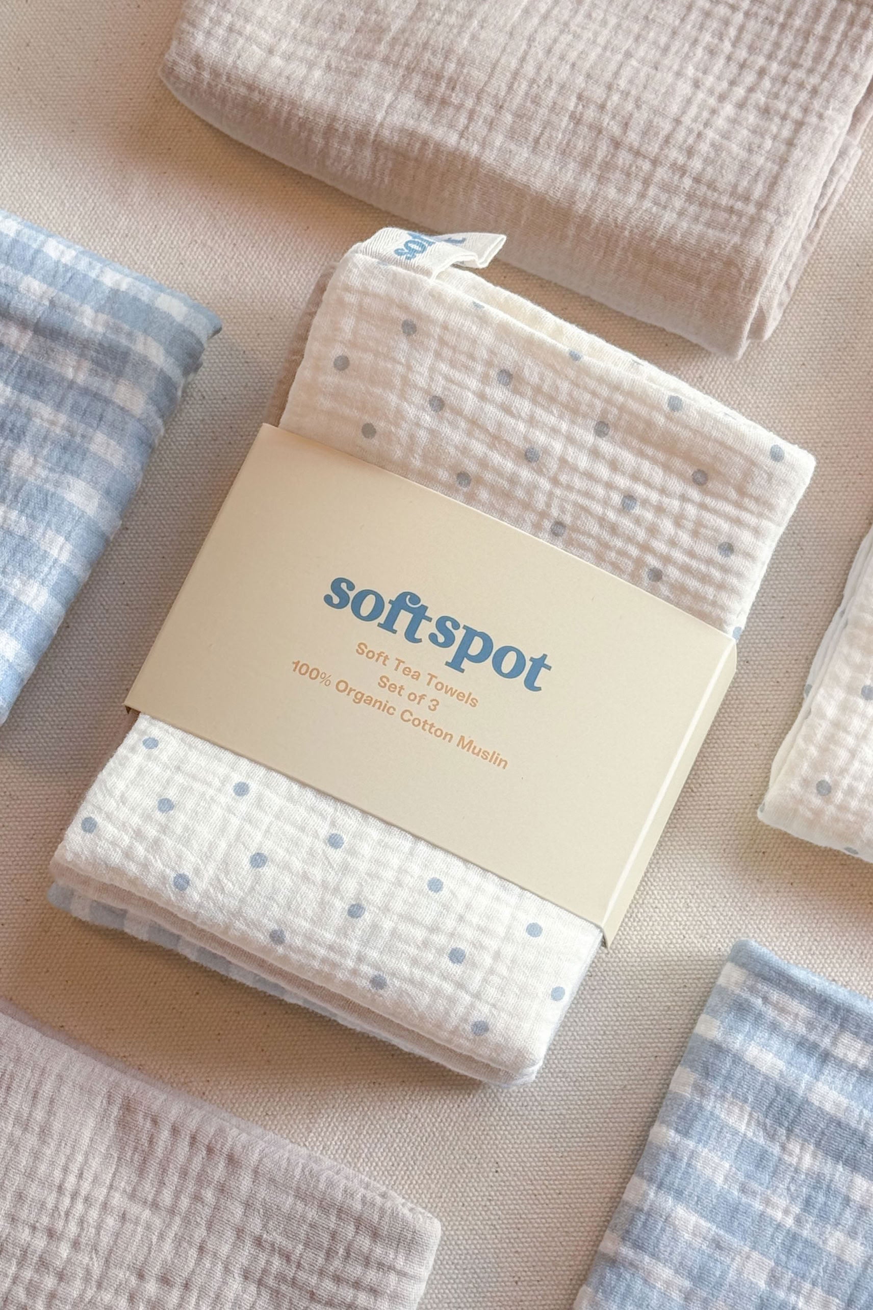 Soft Spot Soft Tea Towels (Set of 3)