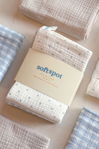 Soft Spot Soft Tea Towels (Set of 3) Bubbles