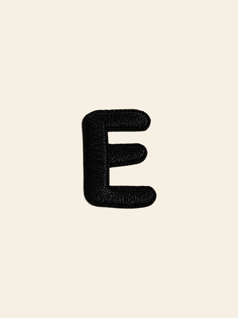 Stacked Store Alphabet E Patch