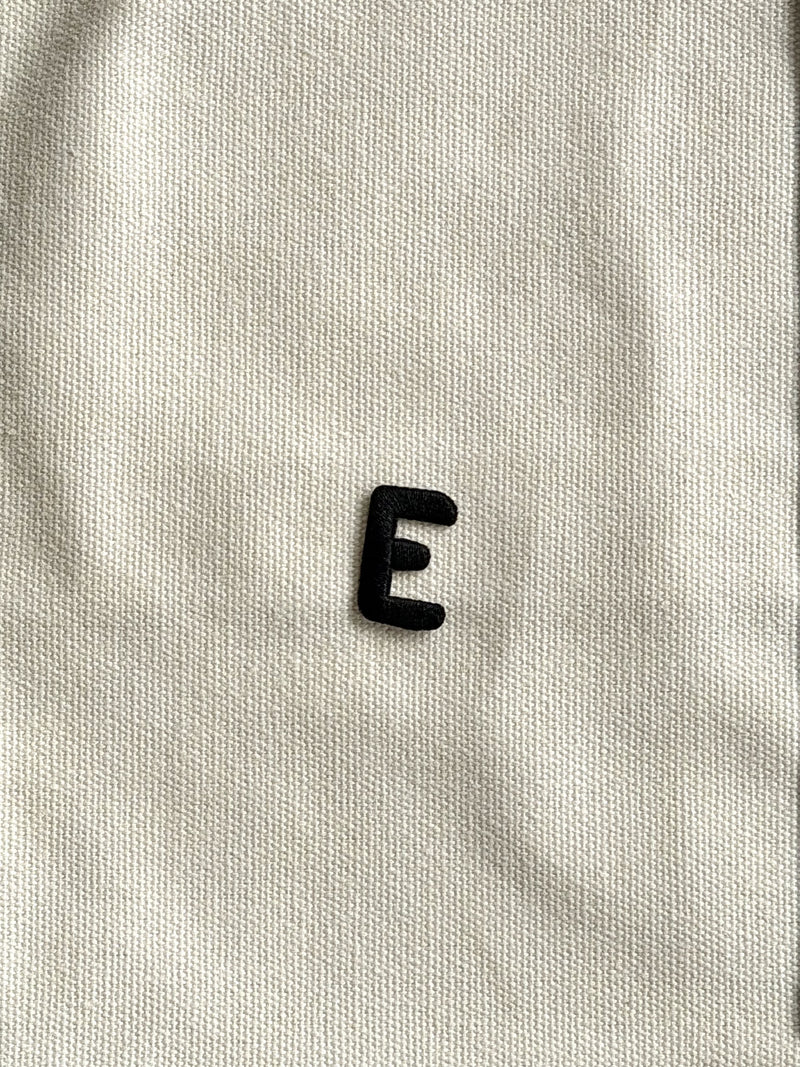 Stacked Store Alphabet E Patch