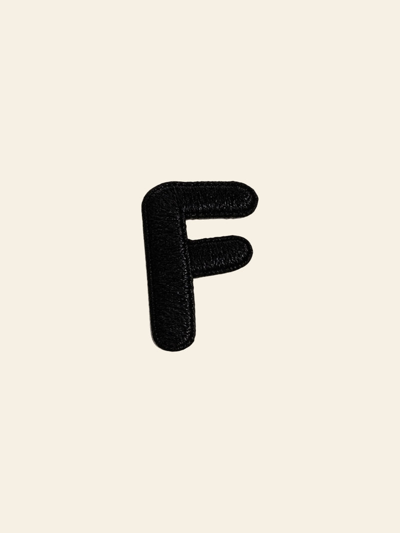 Stacked Store Alphabet F Patch