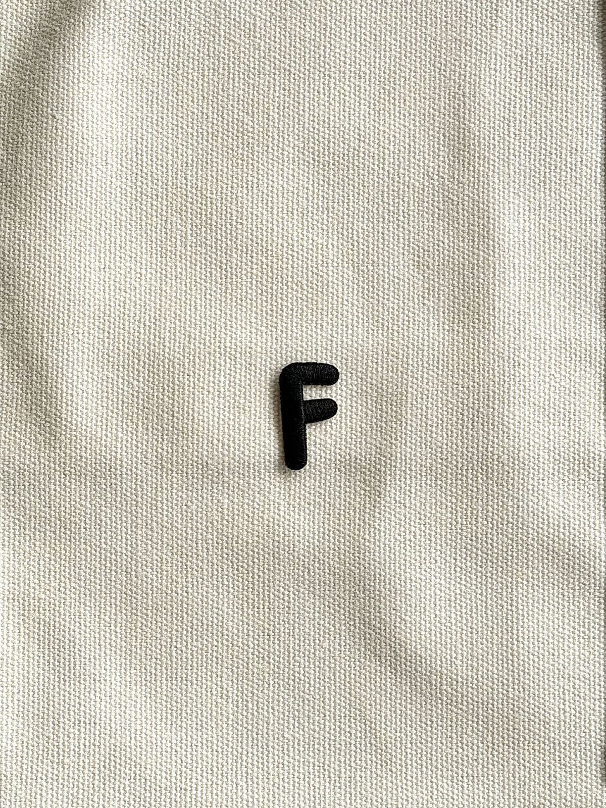 Stacked Store Alphabet F Patch
