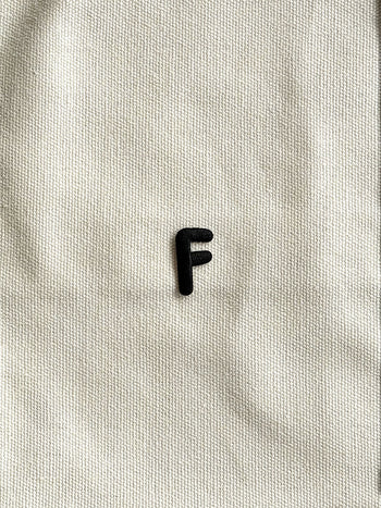 Stacked Store Alphabet F Patch