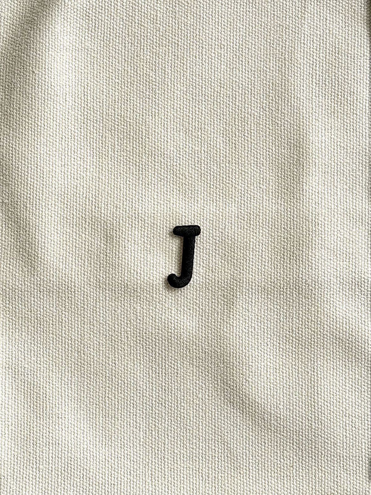 Stacked Store Alphabet J Patch