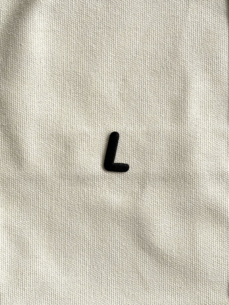 Stacked Store Alphabet L Patch