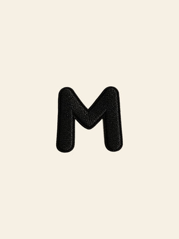 Stacked Store Alphabet M Patch