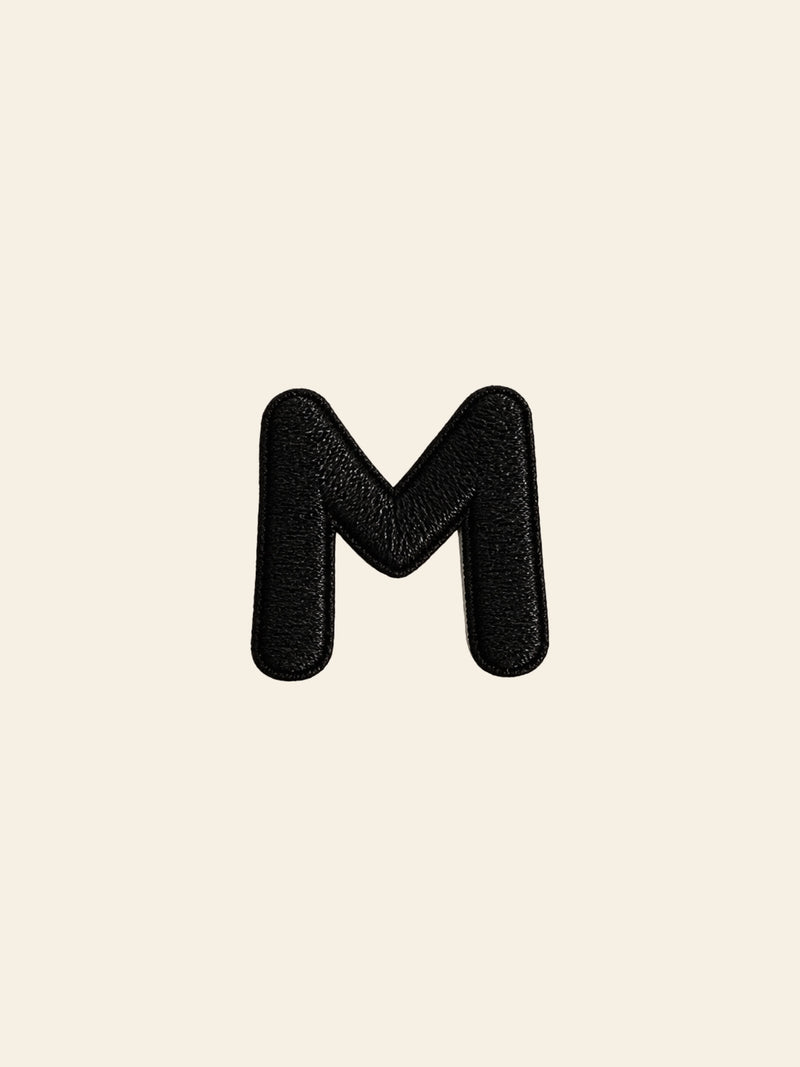 Stacked Store Alphabet M Patch