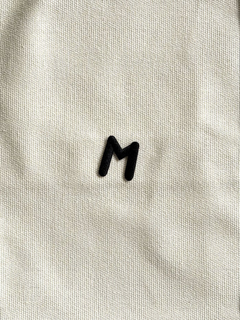 Stacked Store Alphabet M Patch