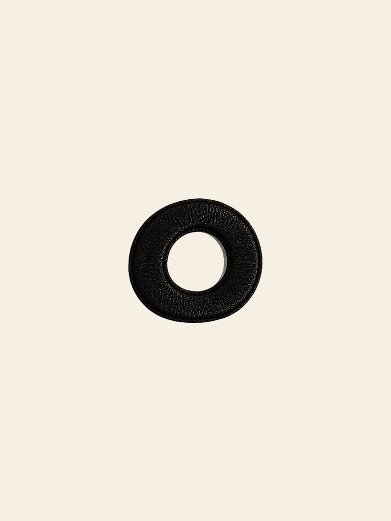 Stacked Store Alphabet O Patch