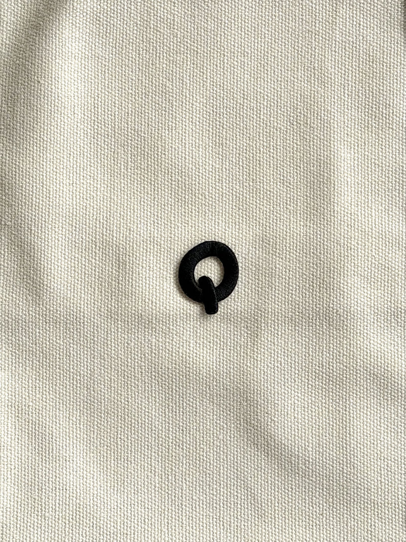 Stacked Store Alphabet Q Patch