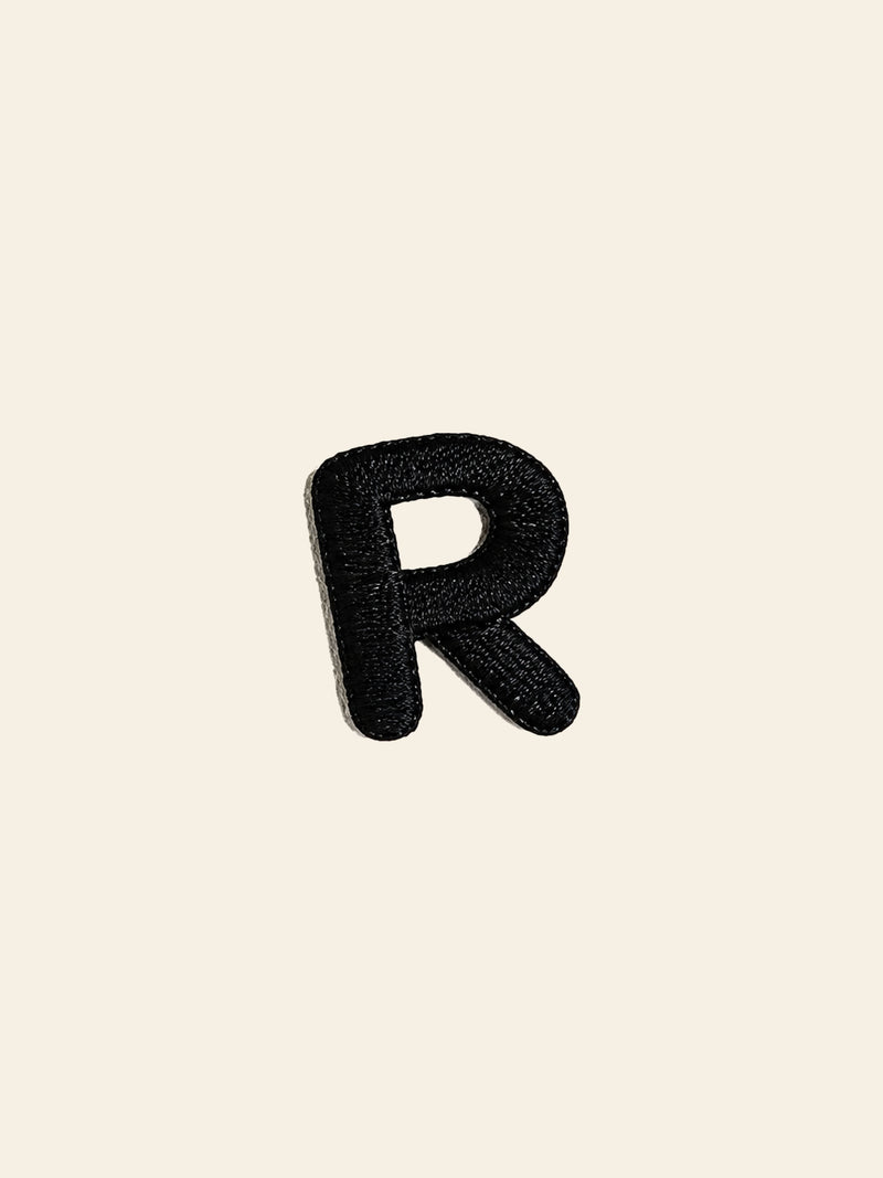 Stacked Store Alphabet R Patch