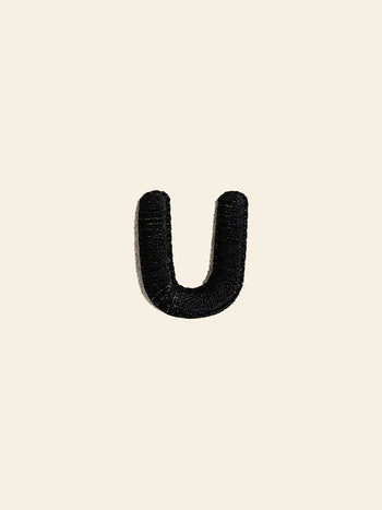 Stacked Store Alphabet U Patch
