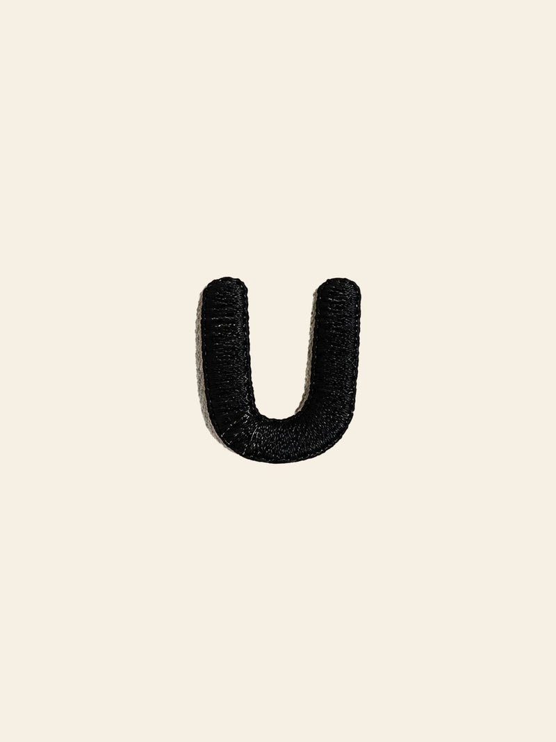 Stacked Store Alphabet U Patch