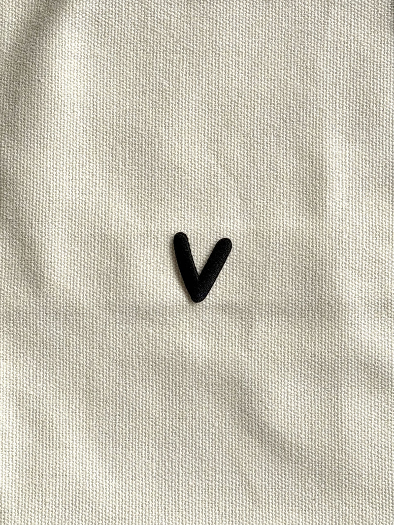 Stacked Store Alphabet V Patch
