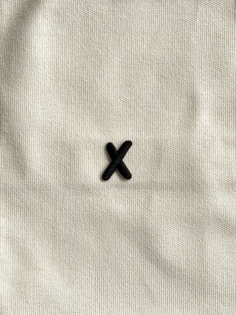 Stacked Store Alphabet X Patch