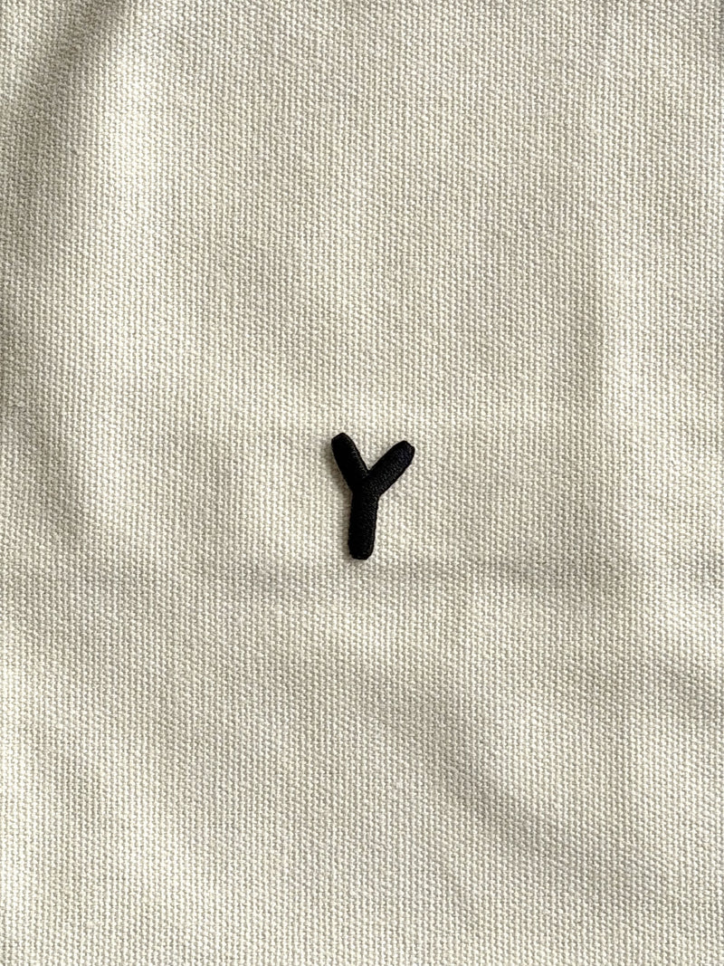 Stacked Store Alphabet Y Patch