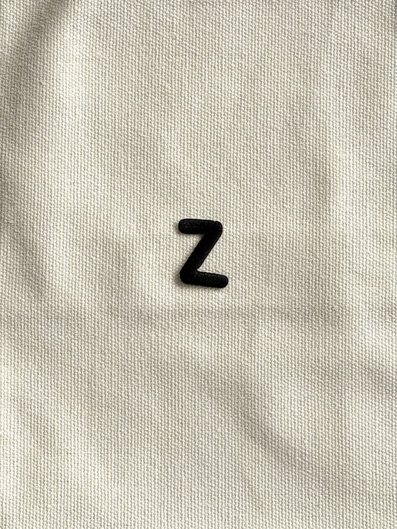 Stacked Store Alphabet Z Patch