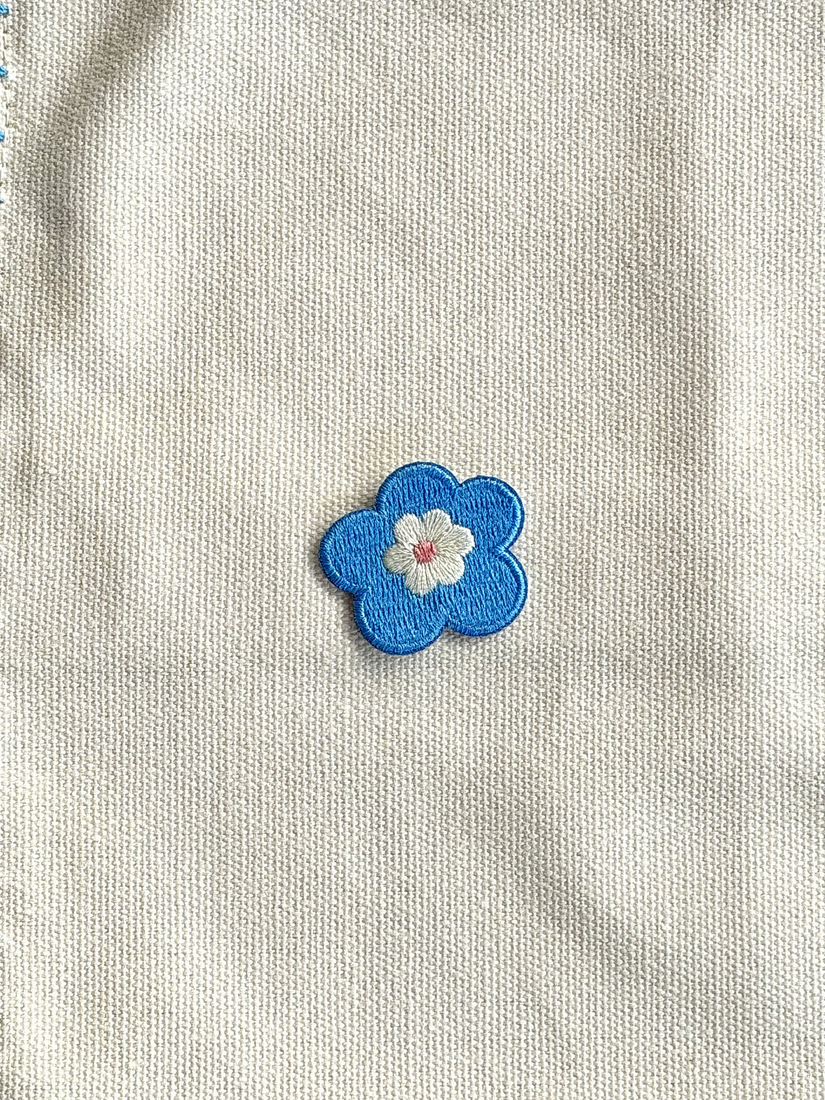 Stacked Store Blue Flower Patch
