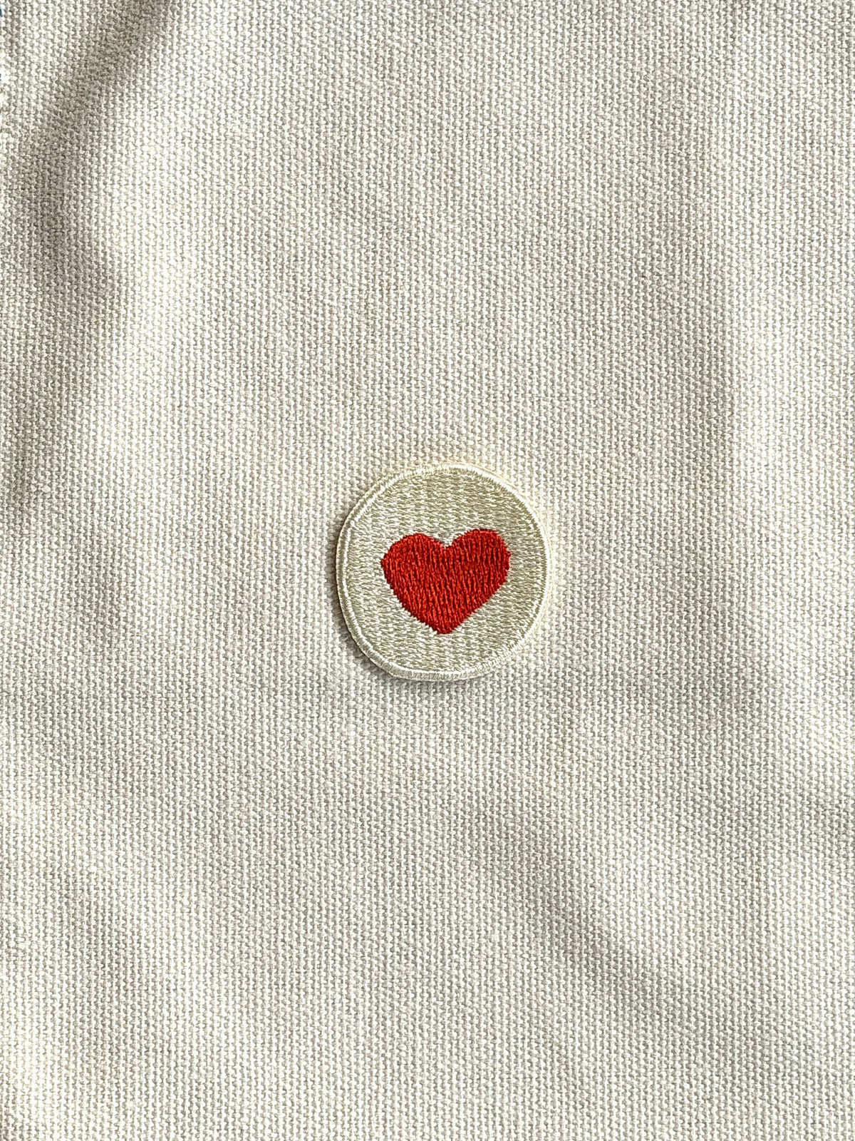 Stacked Store Heart Eyes Patch