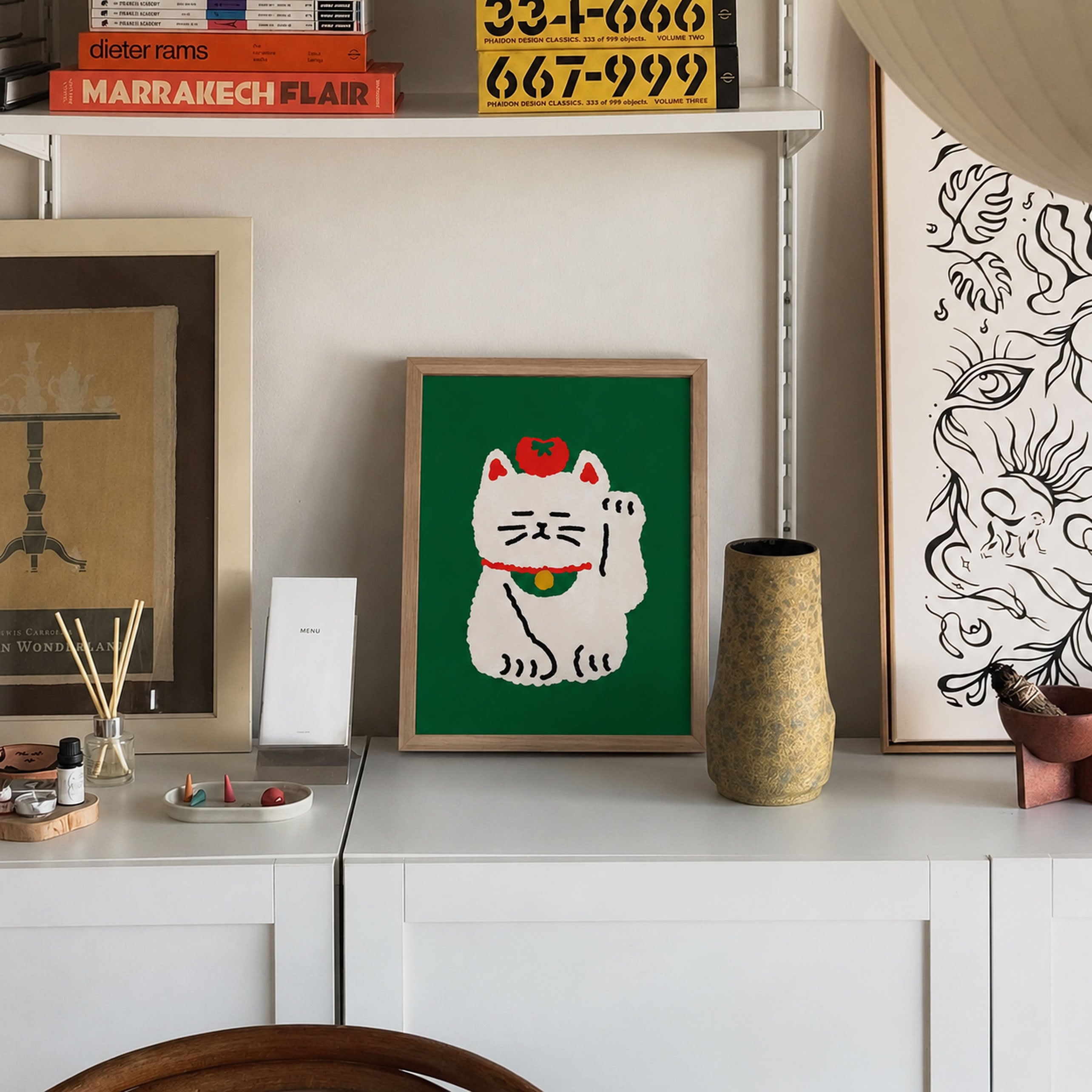 Stacked Store Huat The Lucky Cat Poster (30x40)