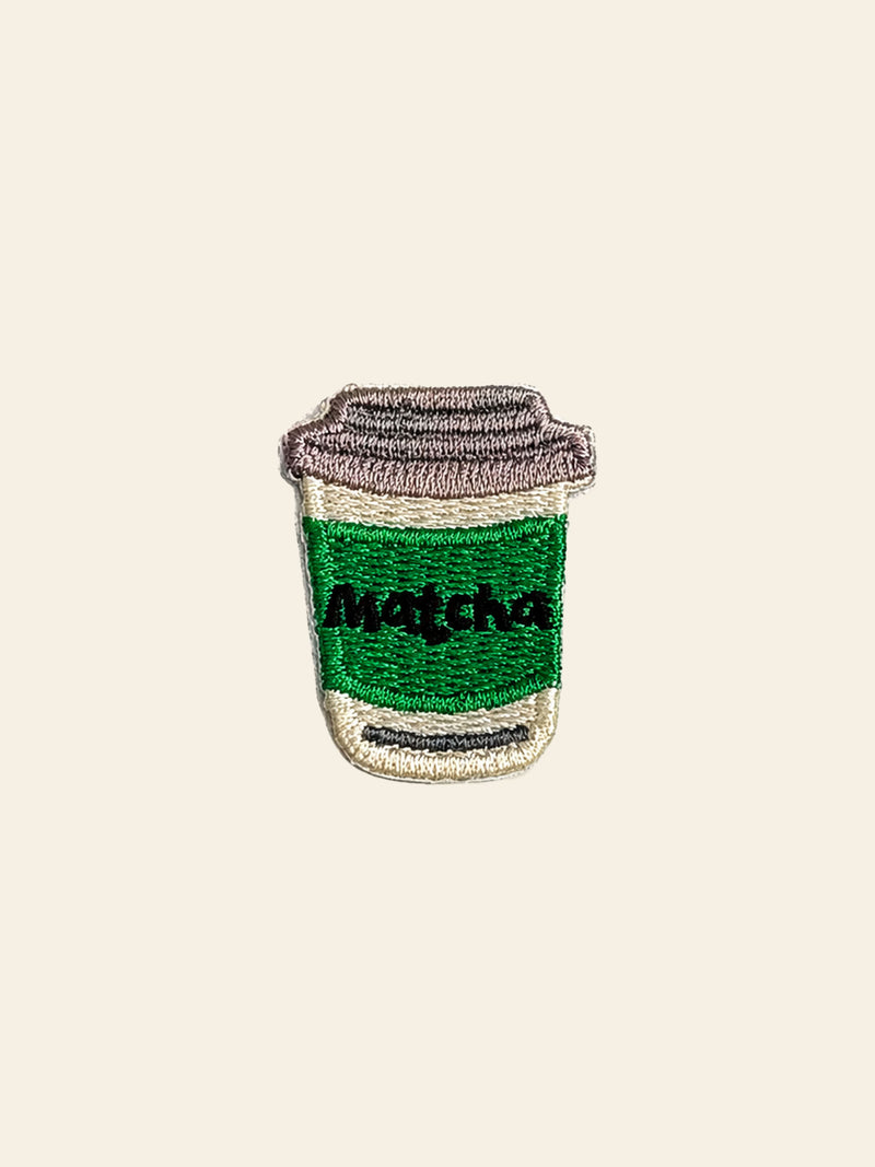 Stacked Store Matcha To-Go Cup Patch