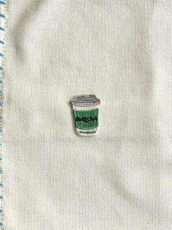 Stacked Store Matcha To-Go Cup Patch
