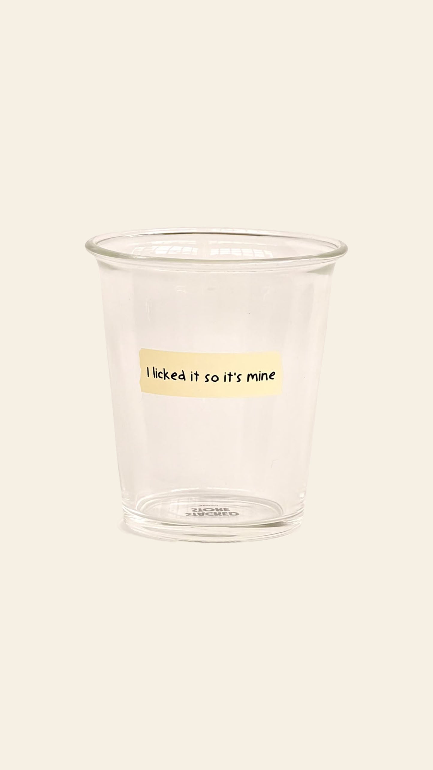Stacked Store Reality Check Cups Set of 6